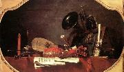 Jean Baptiste Simeon Chardin Attributes of Music oil painting artist